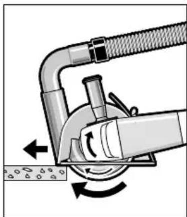 BOSCH GWS 850 CE - Rezanje kamna - 1