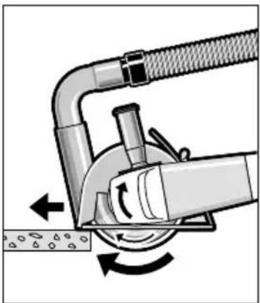BOSCH GWS 850 CE - Kivi lõikamine - 1