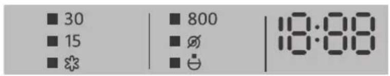 ■ 30 ■ 15 ■ ✱ ■ 800 ■ ⏱ ■ ⊖ 18:88