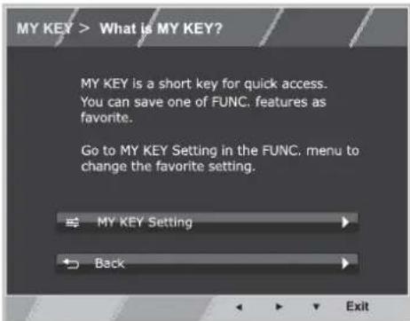 LG 27EA63V - MY KEY Setting - 2
