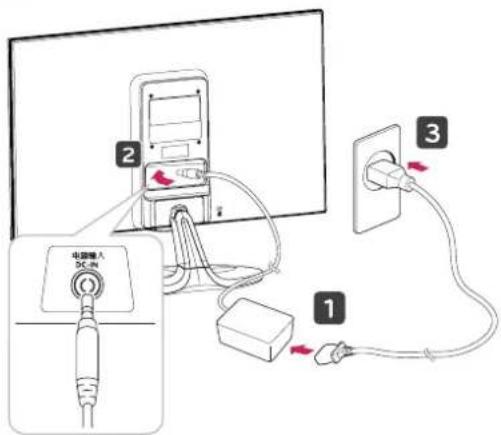 LG 27EA63V - Mounting on a table - 3