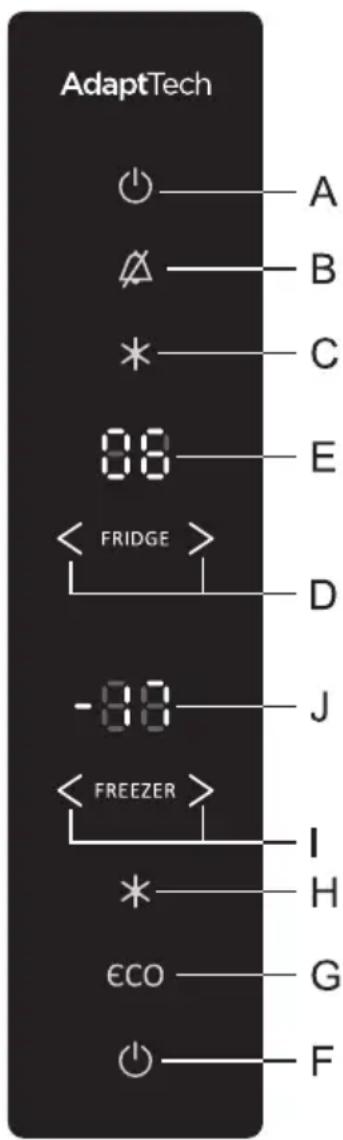 GORENJE RK6202EW - Zapnutie / vypnutie spotrebiča - 6
