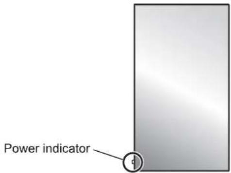 PANASONIC TH-49AF1 - When installing the Display vertically; - 1
