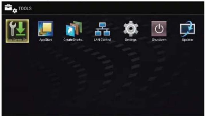 PANASONIC TH-49AF1 - [TOOLS] screen of OpenPort PLATFORM - 1