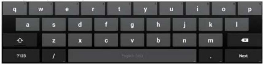 PANASONIC TH-49AF1 - ■ [Android Keyboard (AOSP)] - 1