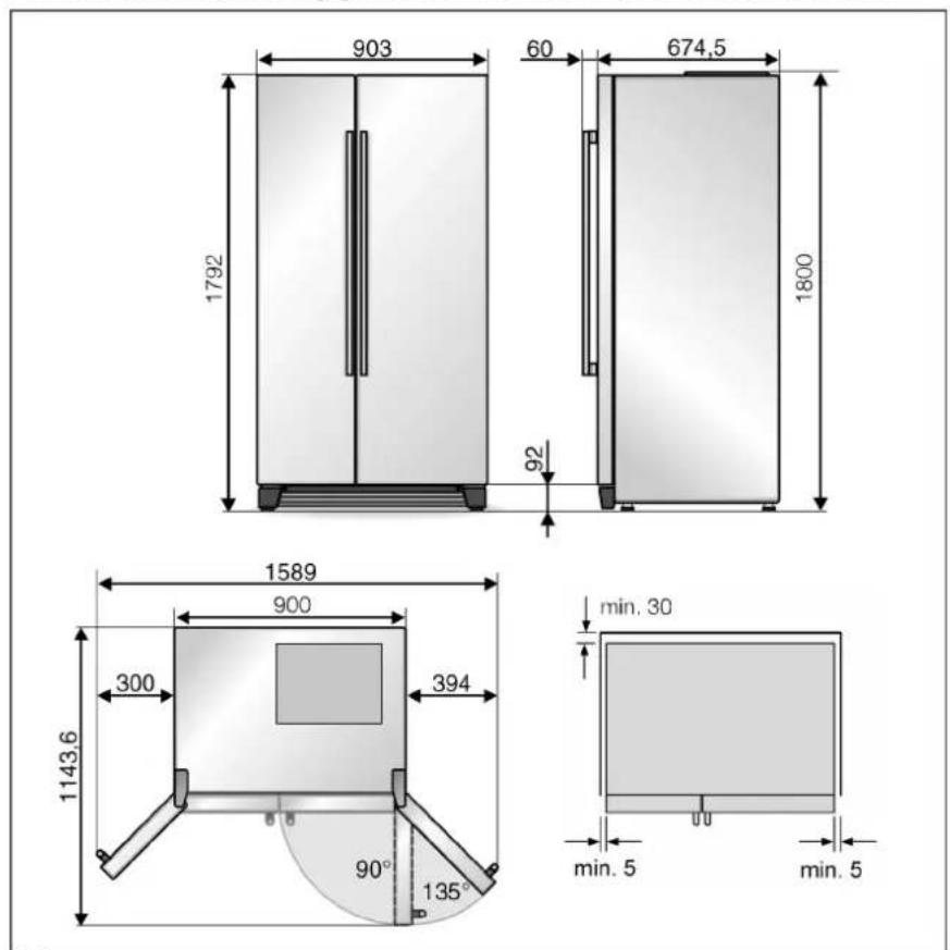 BOSCH KAN58a40 - Lieud'installation - 1