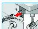 SIEMENS WM14E360FG - Cribles dans l'arrivée d'eau - 4