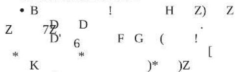 • B Z 7D D * K 6 ! H Z) Z F G ( ! [ )* )Z