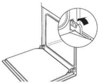 Küppersbusch EEH 6100.5 - Backofentür einsetzen - 4