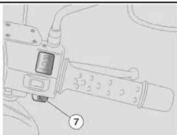 Technical diagram of a device with labeled parts and numbered annotation