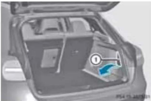 Mercedes-Benz GLA-Class (2014) - サイドトリムパネルの開閉 - 2