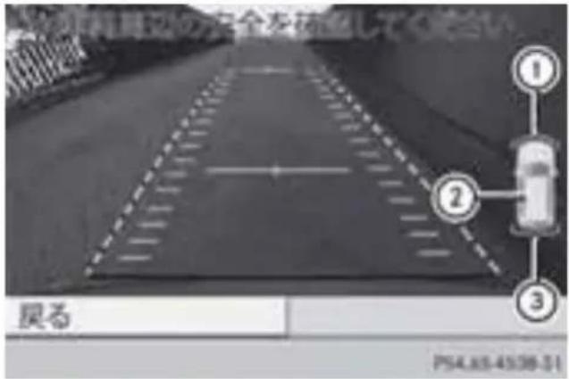 Mercedes-Benz GLA-Class (2014) - オーディオ/COMAND ディスプレイの表示 - 3