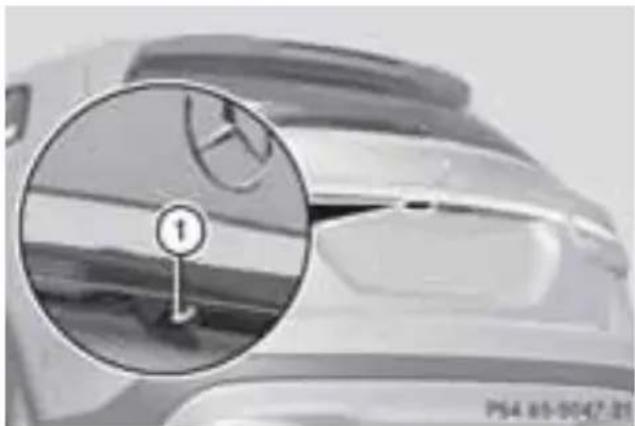 Mercedes-Benz GLA-Class (2014) - リアビューカメラ - 1