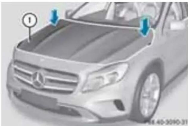 Mercedes-Benz GLA-Class (2014) - 警告 - 1