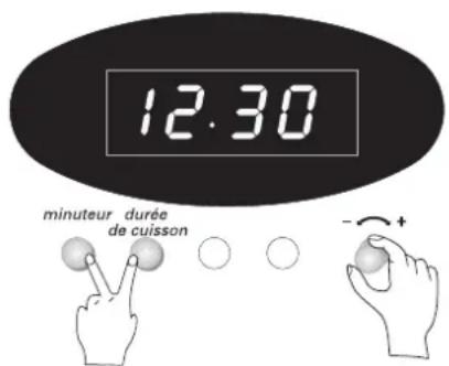 FAURE CMP6985W - Utilisationduminuteur: fonction "sablier" - 1