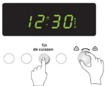 12:30 Auto fin de cuisson