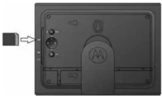 MOTOROLA LS700 - Insertion d'une carte mémoire - 1