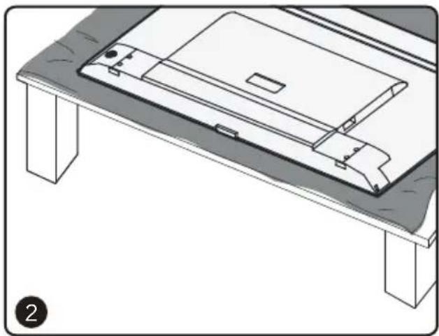 TCL B55A858U - 安装示意图 - 2