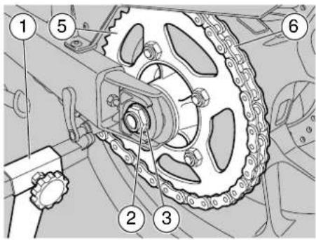 Technical diagram of a mechanical gear assembly with numbered components for identification