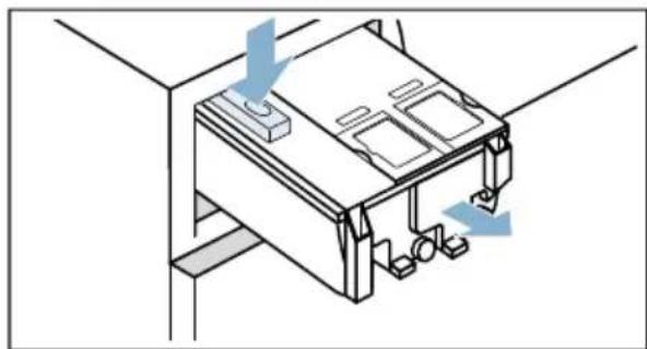 SIEMENS iQ500 WM14U840EU - Dosierbehälter/Waschmittelschublade reinigen: - 1