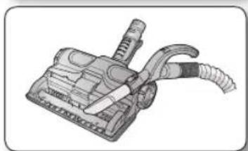 Illustration of a handheld vacuum cleaner with a blade and handle (no text or symbols).