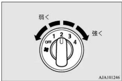 NISSAN Dayz (2016) - 風量調整ダイヤル - 1