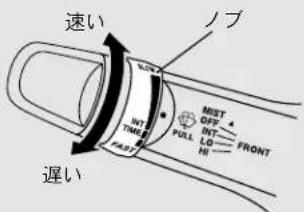 NISSAN Dayz (2015) - 間けつ時間の調整のしかた - 1