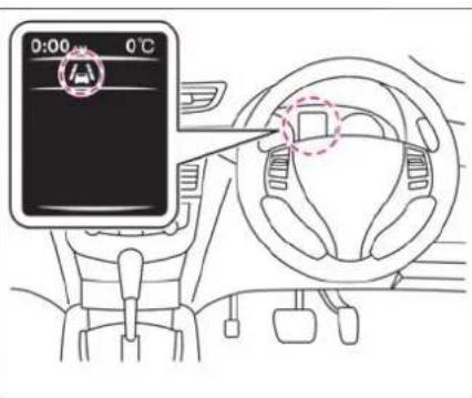NISSAN X-Trail (2016) - LDW(車線逸脱警報)表示\* - 1