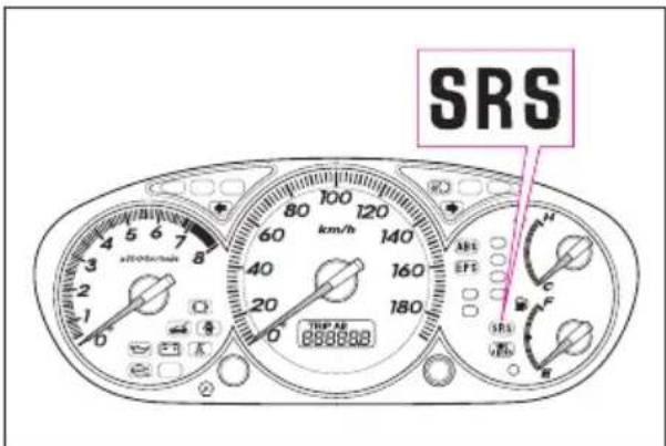 SRS 100 120 km/h 60 140 40 160 20 180 TROP AE 888888
