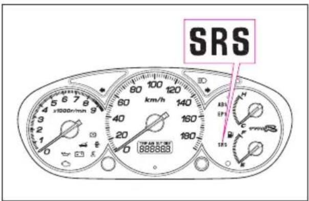 SRS x1000r/min 60 80 100 120 km/h 140 160 180 888883 AB EP C SRS