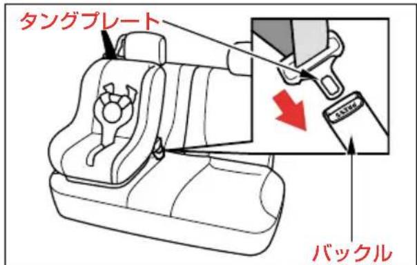 タングブレート バックル