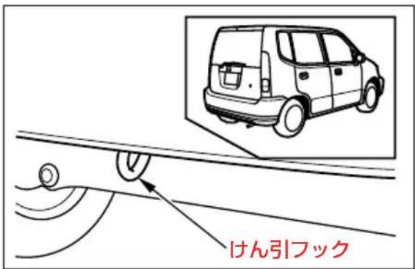 けん引フック