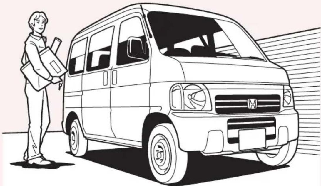 Honda Acty Van (2002) - このたびはH車をお買い上げいただき、 ありがとうございます。 - 1
