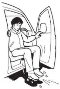 Honda Acty Van (2002) - ワイパーの凍結(ガラス面が着氷、積雪しているとき) - 1