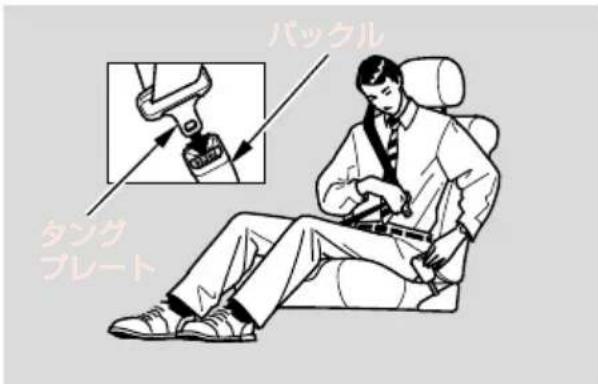 バックル タング プレート