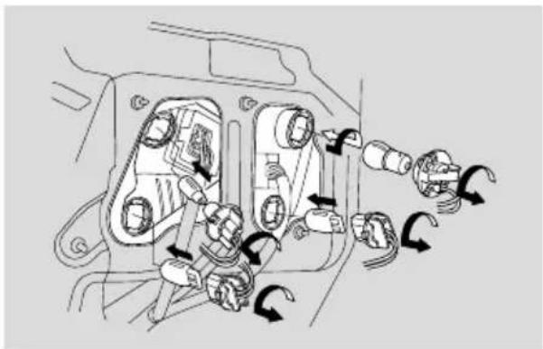 Honda Saber (2001) - 側面方向指示器／側面非常点滅表示灯 - 4