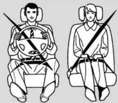 Honda Saber (2001) - ●シートベルトは必ず着用 - 1