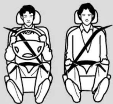 Honda Saber (2001) - ●シートベルトは必ず着用 - 1