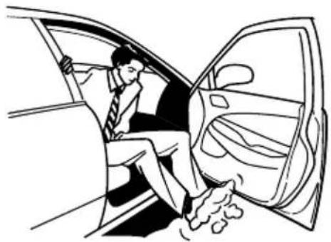 Honda Saber (2001) - ワイパーの凍結（ガラス面が着氷、積雪しているとき） - 1