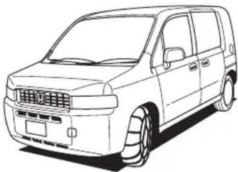 Honda Mobilio Spike (2003) - 標準的なタイヤチェーンの 取り付けかた - 1