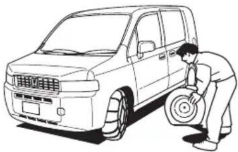 Honda Mobilio Spike (2003) - (タイヤまわりの着氷) - 2