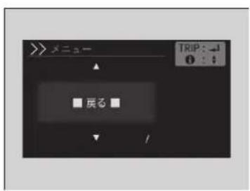 メニュー TRIP: -1 戻る
