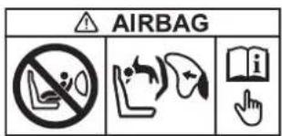 AIRBAG No Sign Lunch i Hand