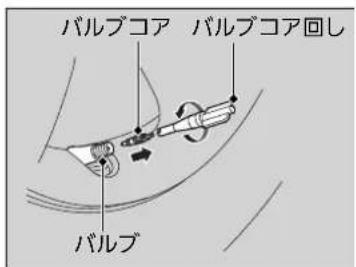 バルブコア バルブコア回し バルブ