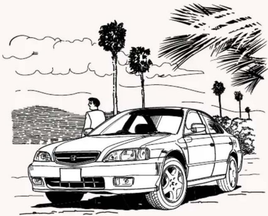 Honda Inspire (2001) - この本は Iの取り扱いに - 1