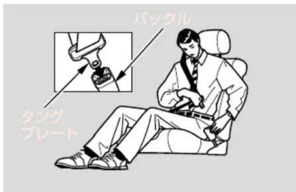 バックル タング プレート