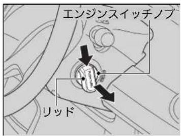 エンジンスイッチノブ リッド