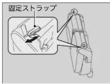 固定ストラップ°