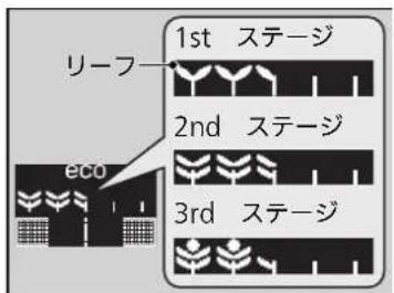 1st ステージ 2nd ステージ 3rd ステージ リーフー eco