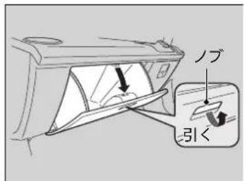 ノブ 引く